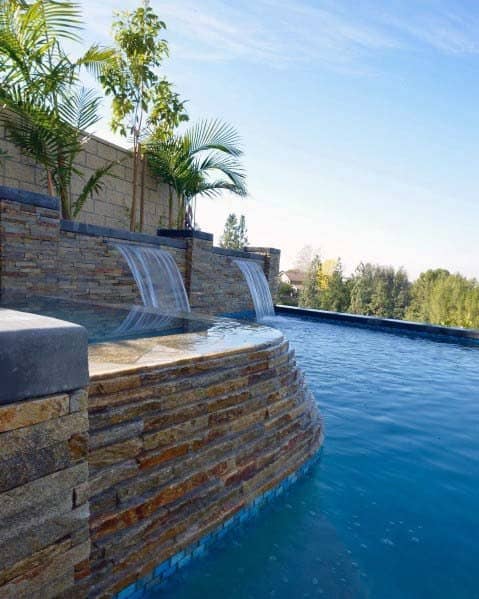 Idea Inspiration Pool Waterfall Designs