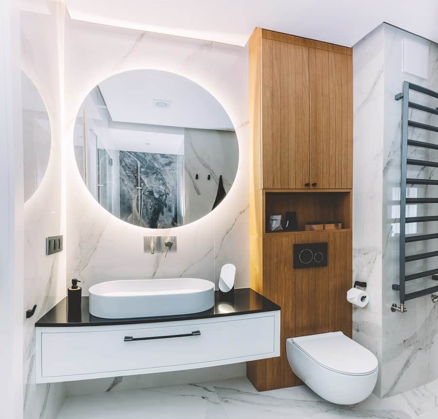 Ideas For Bathtub Herringbone Marble Tile Bathroom Interior