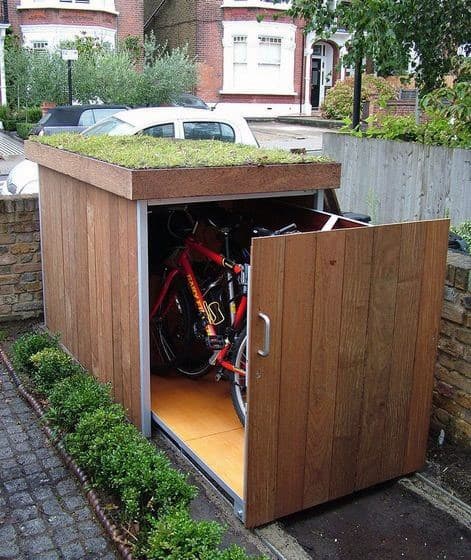 outside bike storage ideas