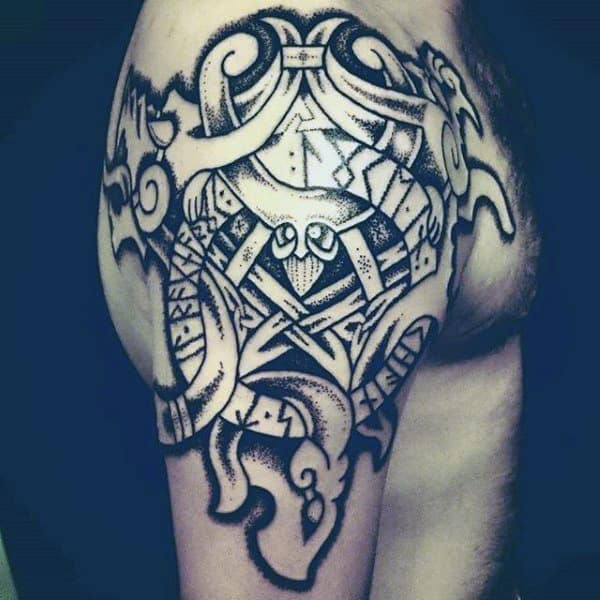 Viking Knotwork Male Tattoos