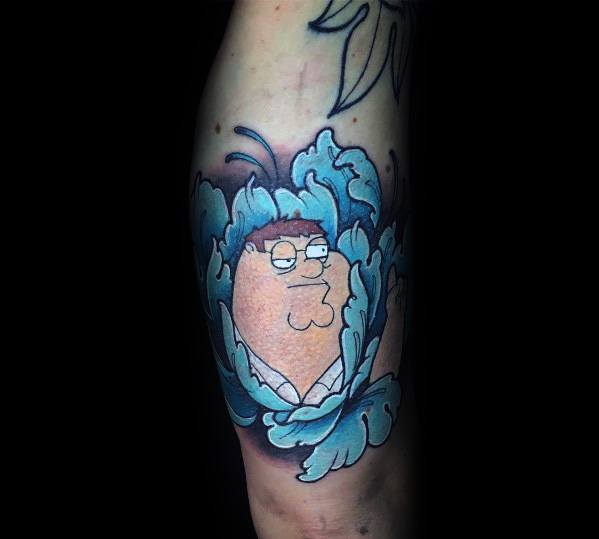 Impressive Male Family Guy Tattoo Designs
