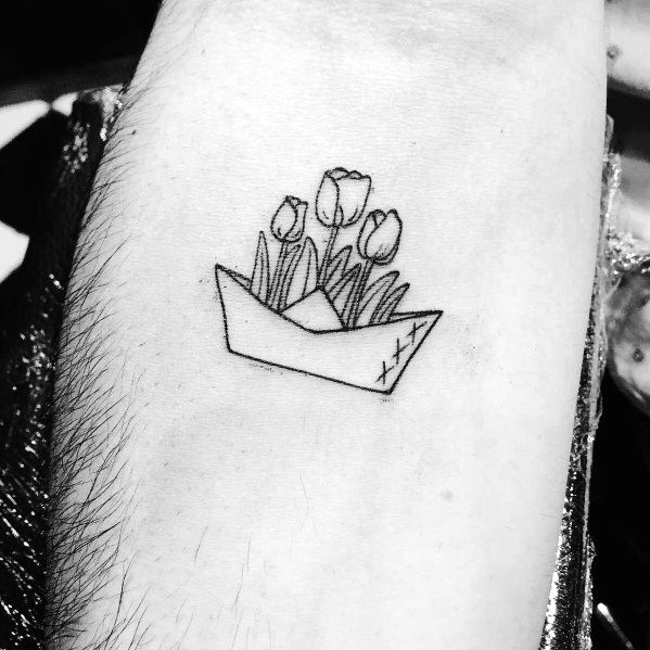50 Paper Boat Tattoo Ideas For Men 2020 Inspiration Guide Next Luxury,Classic Bathroom Design Black And White