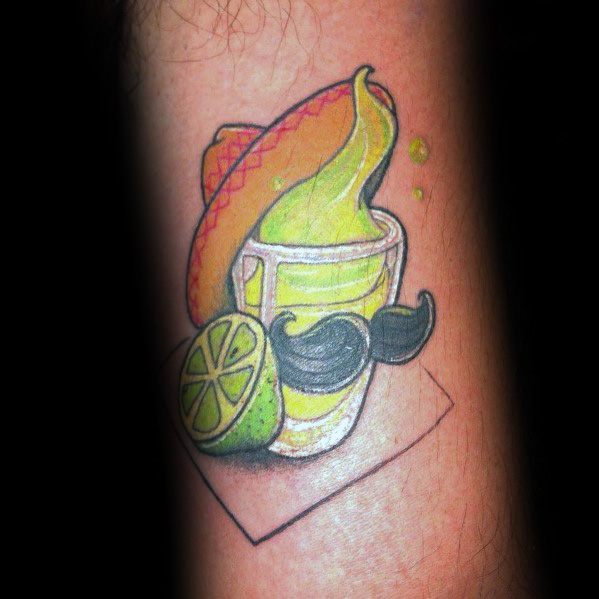 30 Shot Glass Tattoo Ideas For Men  Spirits Designs