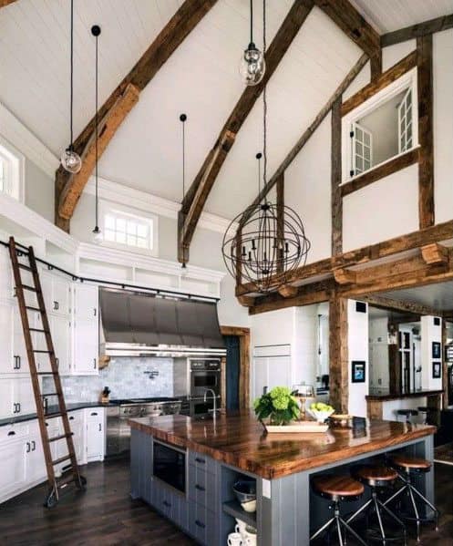 Impressive Vaulted Kitchen Ceiling Ideas