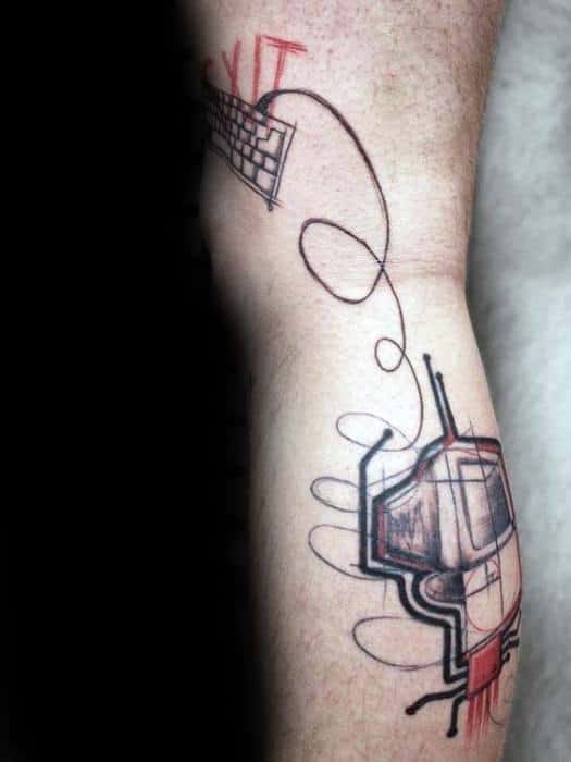 Incredible Arm Computer Tattoos For Men