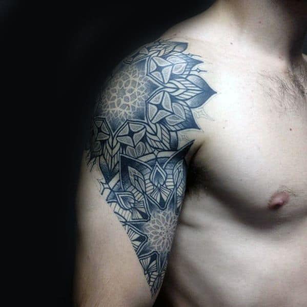 Incredible Arm Mandala Tattoos For Men