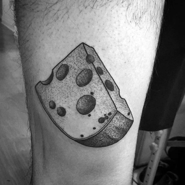 Incredible Cheese Tattoos For Men