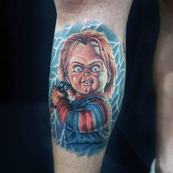 Incredible Chucky Tattoos For Men