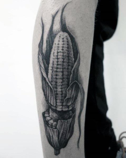 Incredible Corn Tattoos For Men
