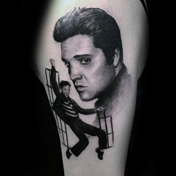 Incredible Elvis Presley Tattoos For Men