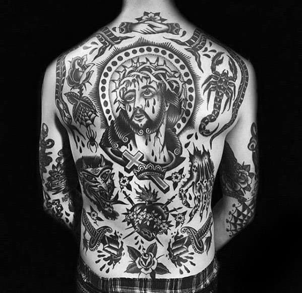 incredible-full-back-vintage-tattoos-for-men