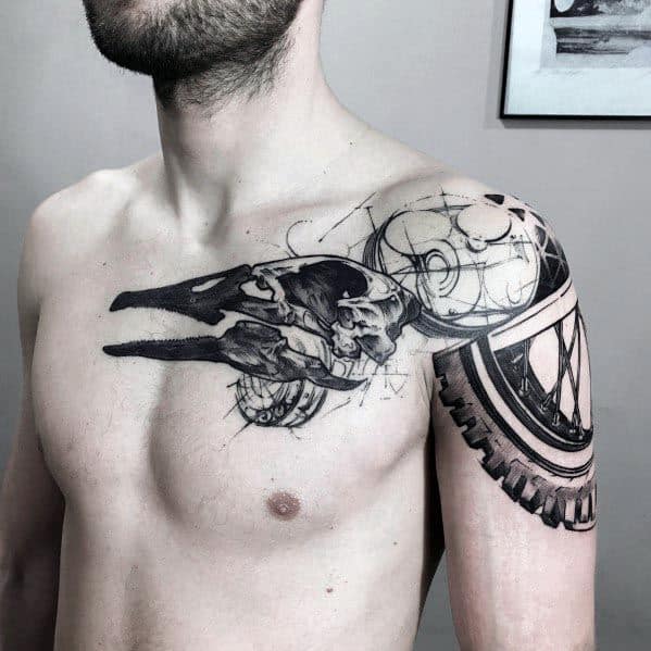 Incredible Goose Tattoos For Men