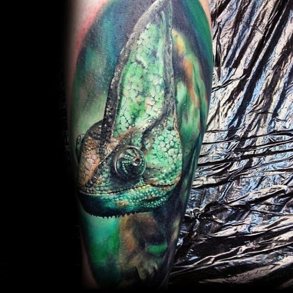 Incredible Iguana Tattoos For Men