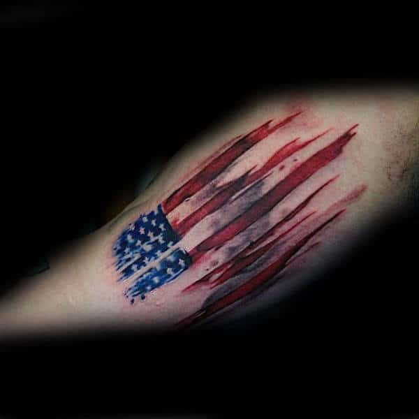 Small patriotic tattoos for guys