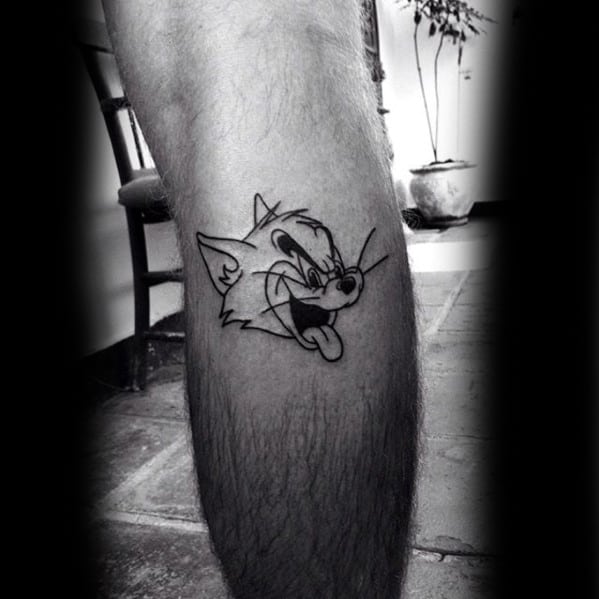 Incredible Tom And Jerry Tattoos For Men