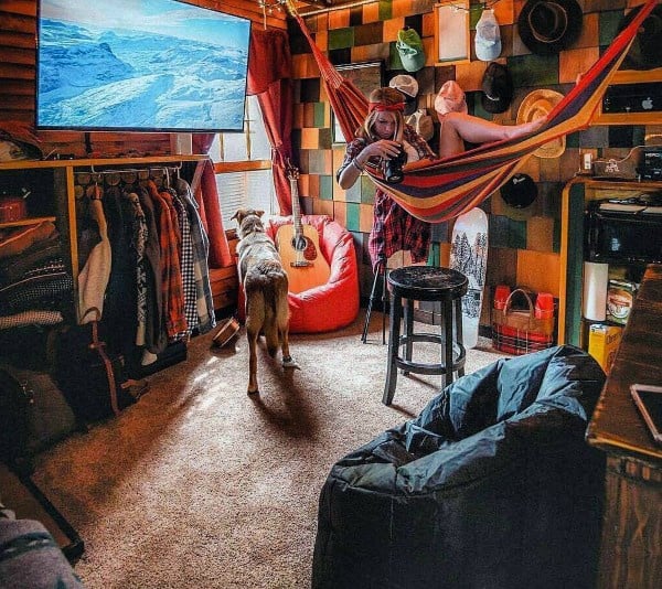 high hanging hammock