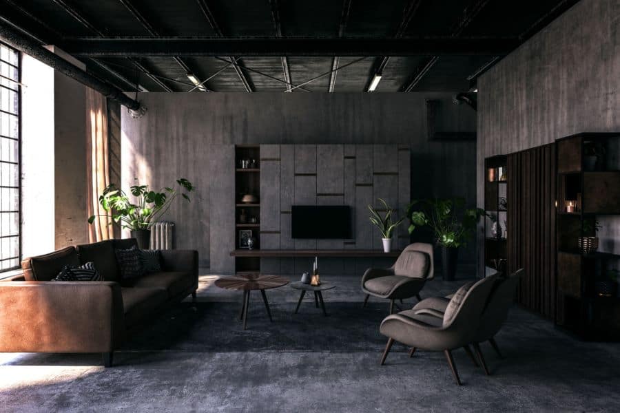 Industrial Living Room Decorating Ideas 2