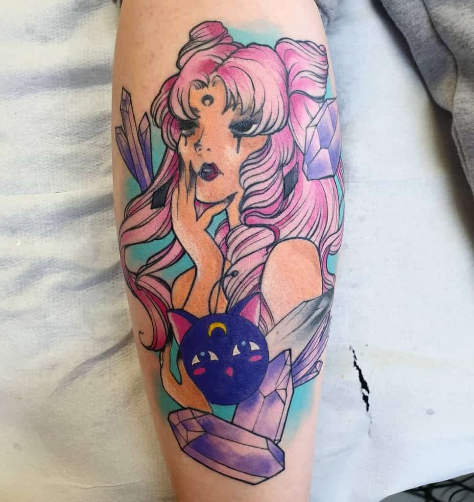 Inkaholic Sailor Moon Tattoo
