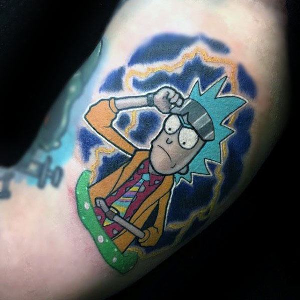 5. Rick and Morty Crossover Tattoos. 