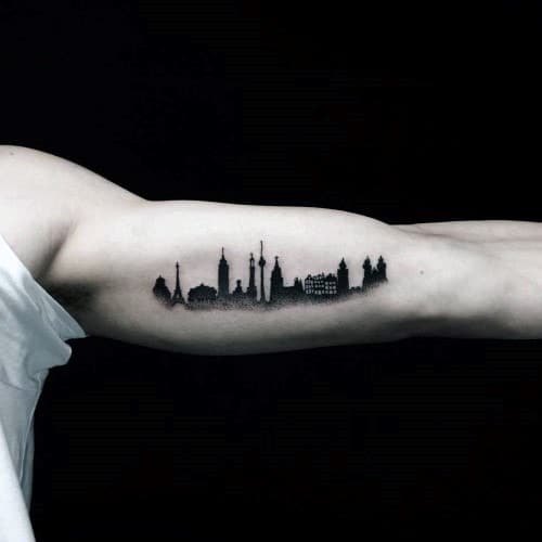 Tina Canezaro Art al Twitter Chicago skyline tattoo I did today art  httptcoSbEFKcVOLN  Twitter
