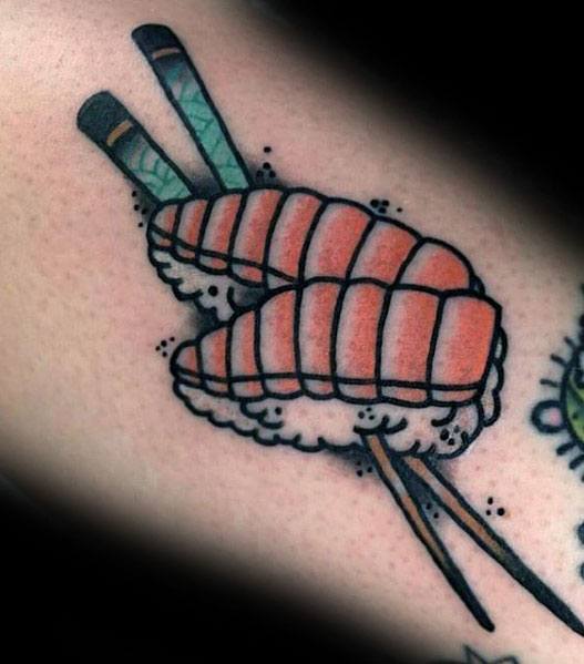 Image result for sushi tattoo  Food tattoos Tattoo designs men Tattoo  designs