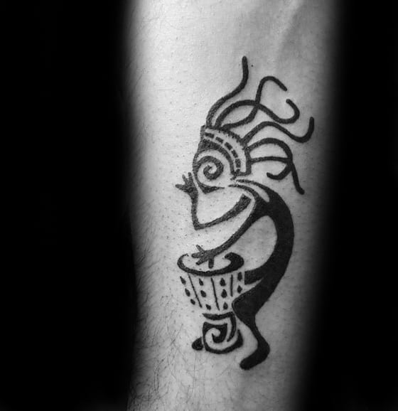 Inner Forearm Kokopelli Mens Tattoo Ideas