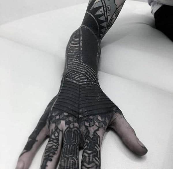 26 Unique Finger Tattoos Designs for You  Lily Fashion Style  Solid black  tattoo Hand tattoos Finger tattoos