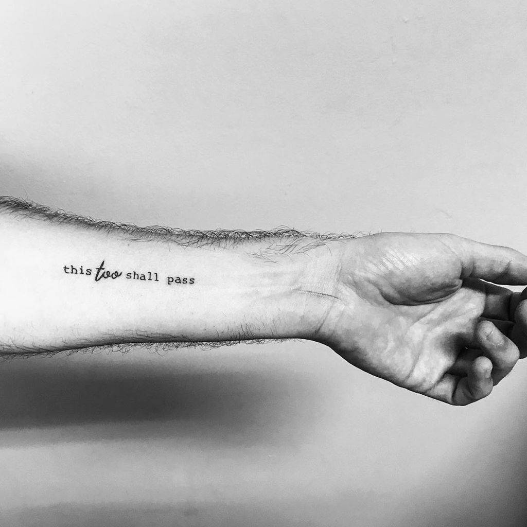 Inspiration Typewriter Tattoo