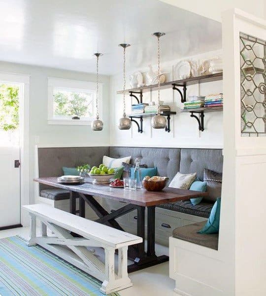 farmhouse breakfast nook