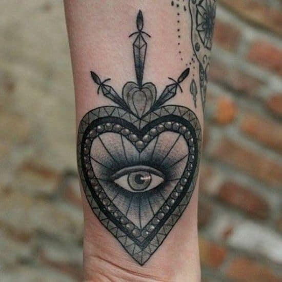 Intriguing Third Eye Tattoo