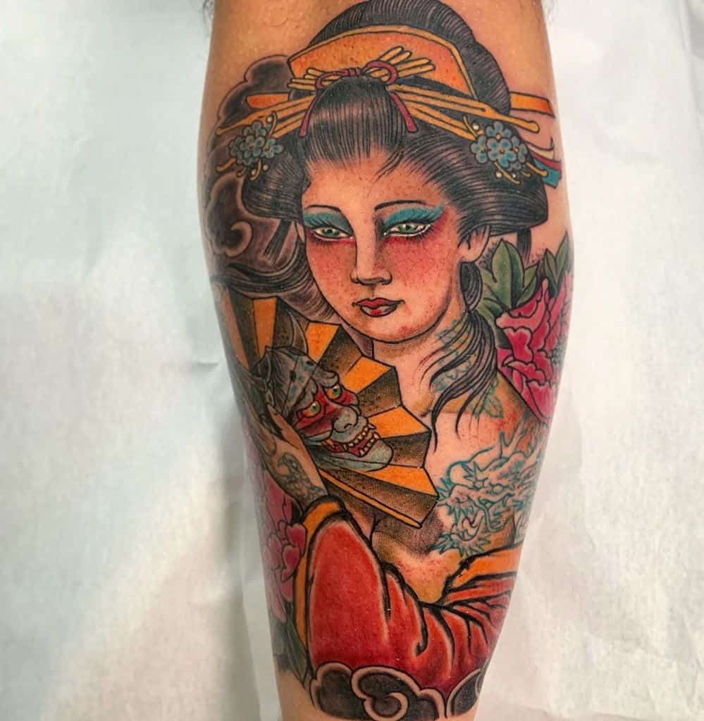 Geisha tattoo meanings & popular questions