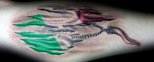 Italian Horn Tattoo on Hand - wide 11