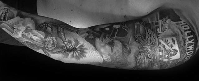 40 James Dean Tattoo Designs For Men – American Actor Ink Ideas