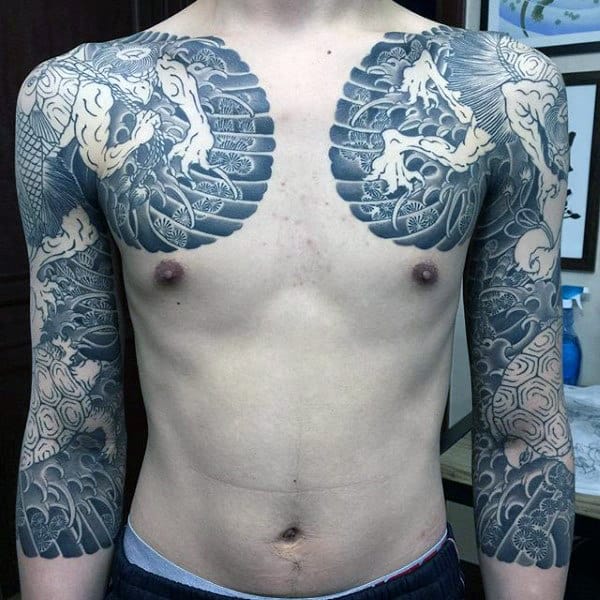 Japanese Awesome Tattoo Sleeves For Men