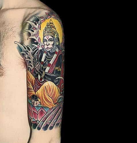 Discover 86+ about hanuman tattoo on back unmissable - in.daotaonec-nlmtdanang.com.vn