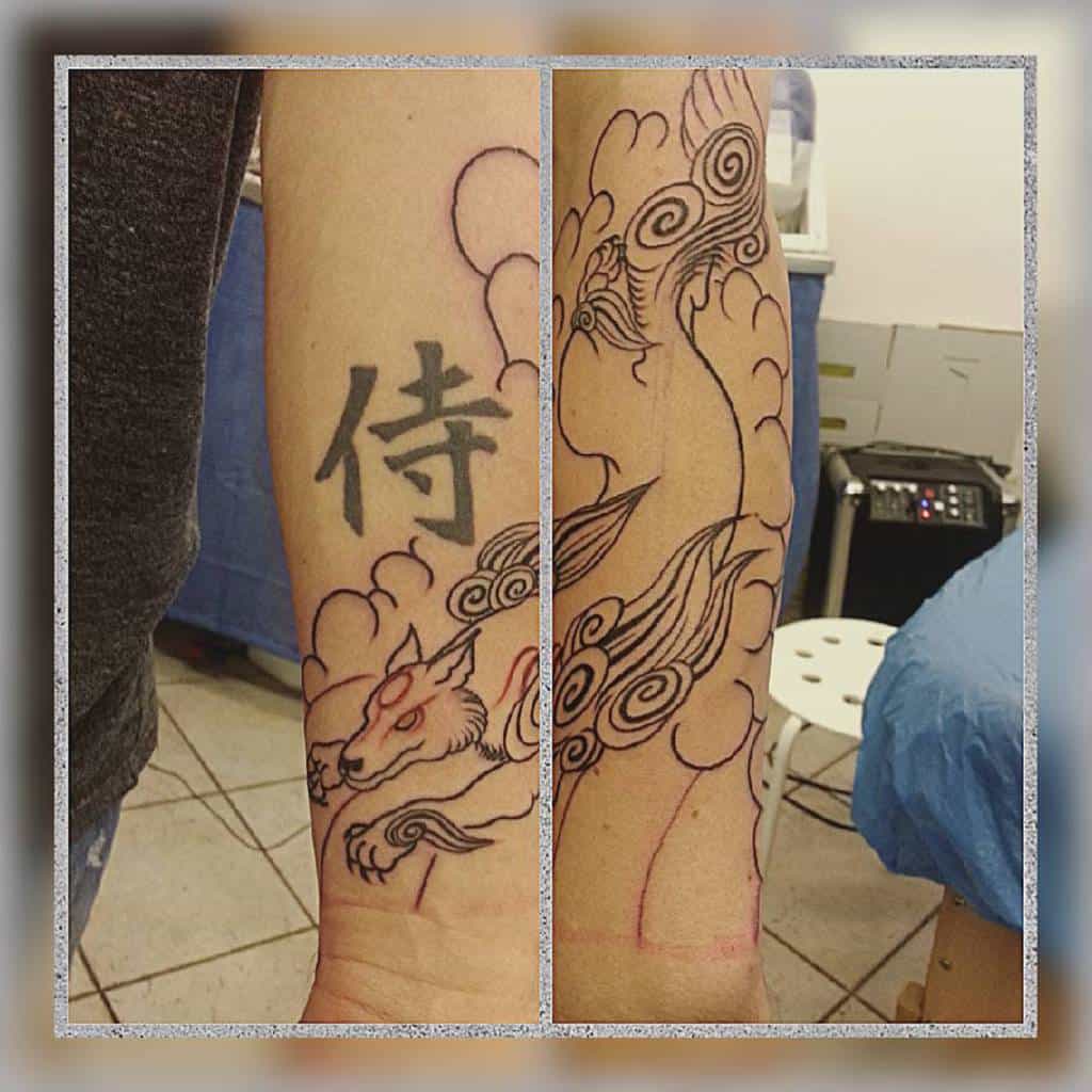 Japanese Okami Tattoos krazykidkrazykid