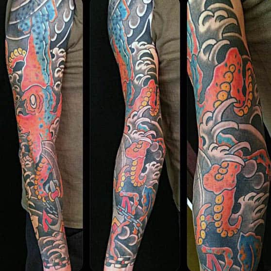 UPDATED 40 Lucky Japanese Octopus Tattoos