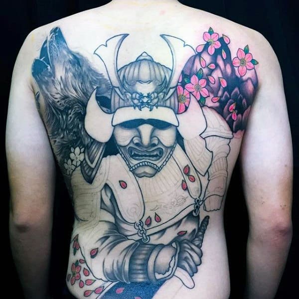 60 Samurai Helmet Tattoo Designs For Men Japanese Ink Ideas