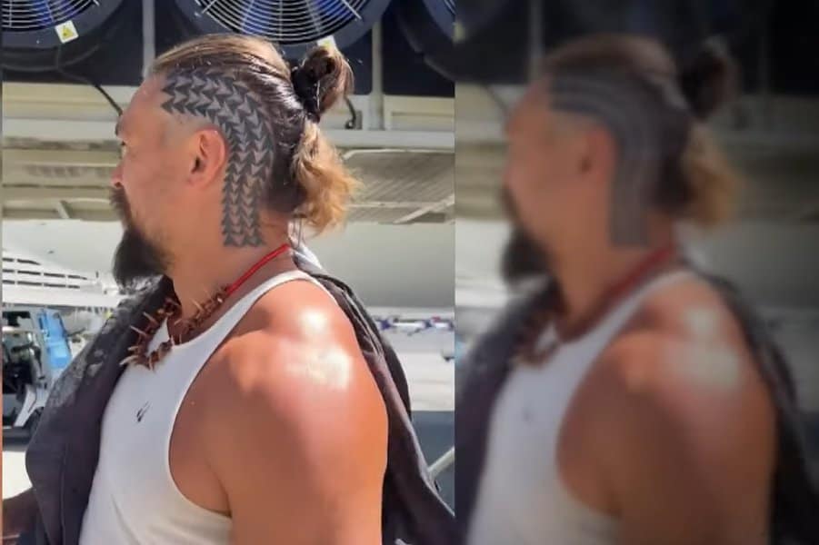 Jason Momoa stuns fans with huge tribal head tattoo to honour his Hawaiian  heritage  Mirror Online