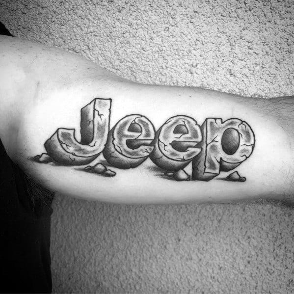 Jeep Tattoo Designs For Men