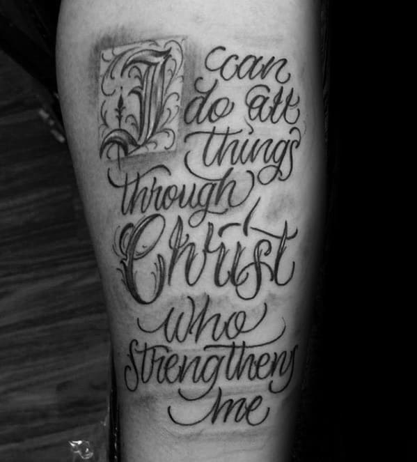 40 Forearm Quote Tattoos For Men - YouTube