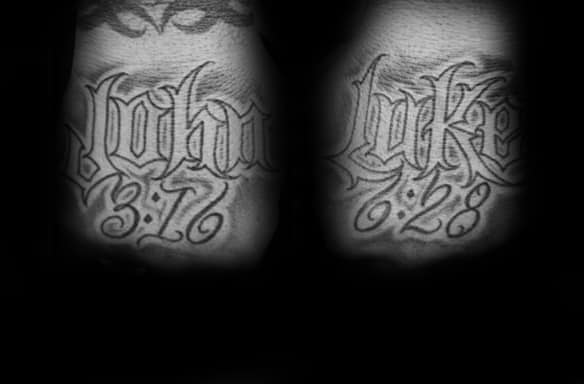 30 John 3 16 Tattoo Designs For Men  Religious Ink Ideas