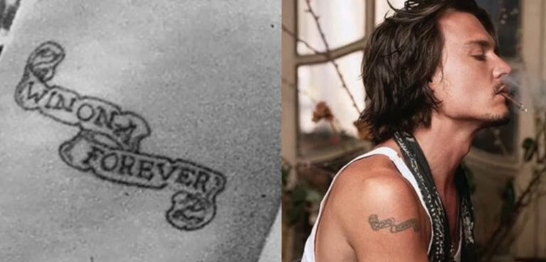 A Guide To 20 Johnny Depp Tattoos and What They Mean