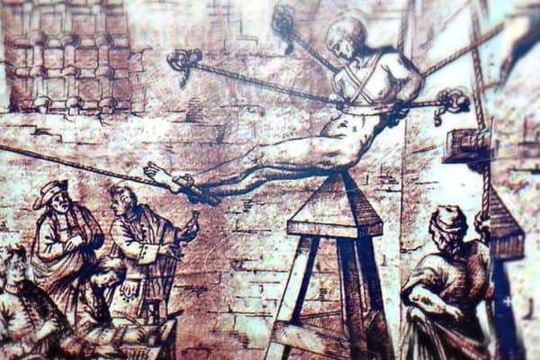 judas cradle torture