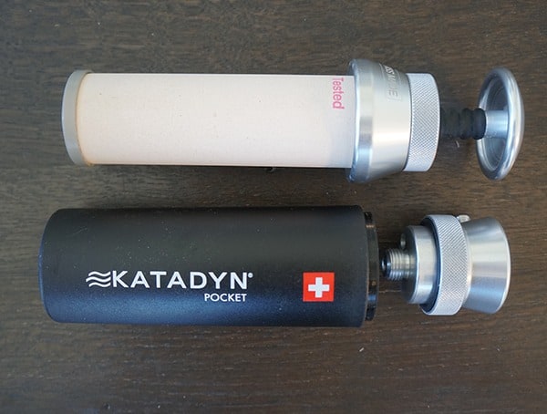 Katadyn Pocket With Ceramic Filter And Aluminum Body Construction
