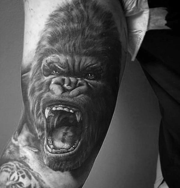 King Kong Guys Tattoo Ideas