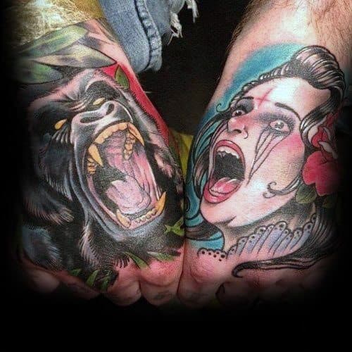 King Kong Tattoo Designs For Guys