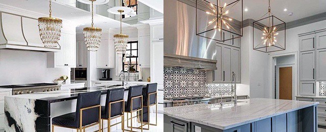 Kitchen Island Lighting Ideas, How High To Hang Kitchen Light Over Table Top