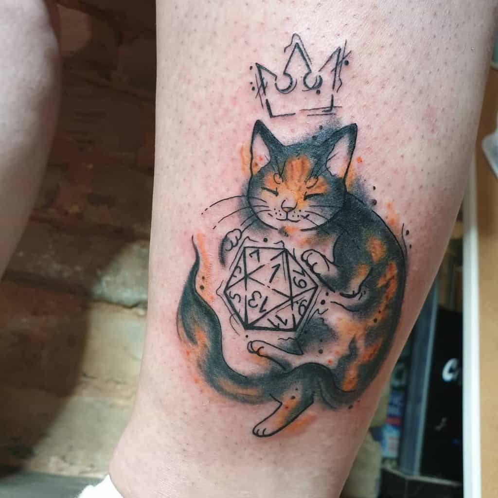 Kitty Kingdom Hearts Tattoo
