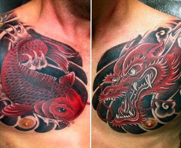 Koi Fish Tattoo Sleeve For Men